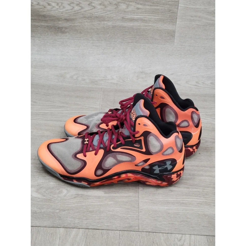 Under Armour Micro G Anatomix Spawn Elite 24 Team Coney Island PE Size 12